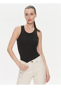 Calvin Klein Top Modal Rib Tank Top K20K206406 Czarny Slim Fit. Kolor: czarny #1