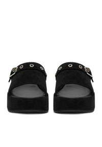 Guess Jeans Klapki CEO-HY20091-1 Czarny. Kolor: czarny. Materiał: materiał #7