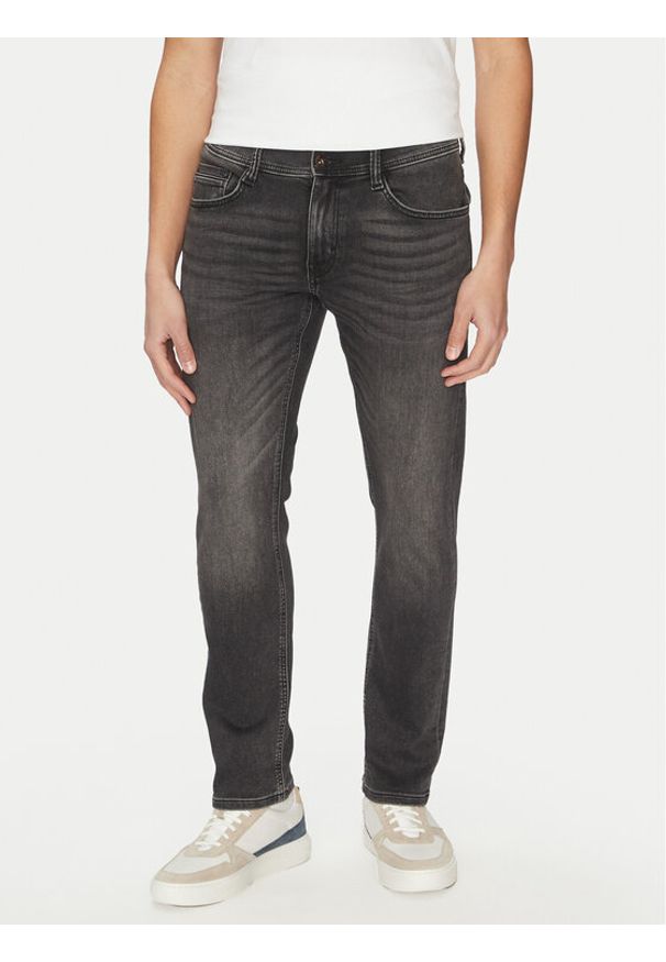 Mustang Jeansy Oregon 1013713 Czarny Slim Fit. Kolor: czarny