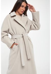 Marella - Płaszcz damski z wełny dziewiczej English MARELLA. Materiał: wełna #3