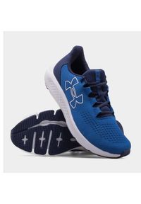 Buty Under Armour 3026518-401 niebieskie. Okazja: na co dzień. Kolor: niebieski. Materiał: materiał, syntetyk. Sport: fitness, bieganie #5