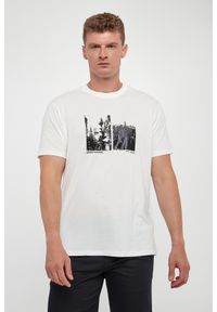 Armani Exchange - T-shirt męski z nadrukiem ARMANI EXCHANGE. Wzór: nadruk #2