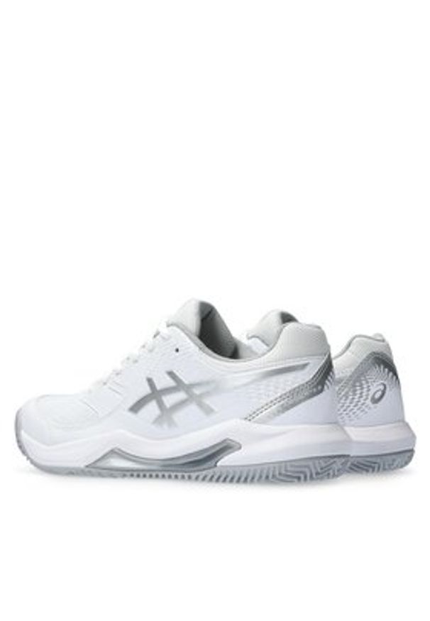 Asics Buty do tenisa Gel-Dedicate 8 Clay 1042A255 Biały. Kolor: biały. Materiał: materiał. Sport: tenis