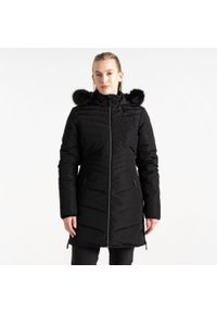 DARE 2B - Kurtka narciarska damska Striking IV. Kolor: czarny. Materiał: materiał. Sezon: zima. Sport: narciarstwo #1