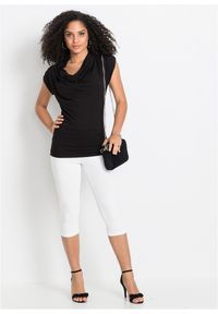 bonprix - Legginsy rybaczki (2 pary). Kolor: biały #3