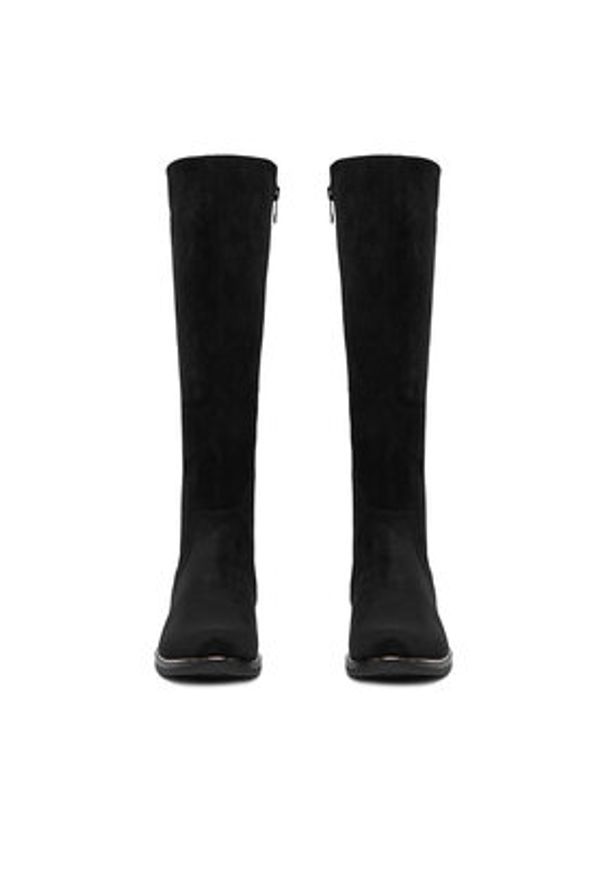 Clara Barson Kozaki CEO-WS13576-02 Czarny. Kolor: czarny. Materiał: materiał