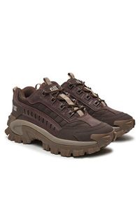 CAT Footwear Sneakersy Intruder P111566 Brązowy. Kolor: brązowy. Materiał: skóra #4