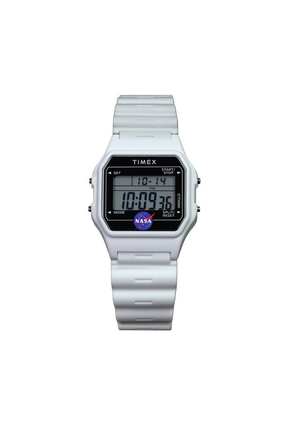 Zegarek Timex. Kolor: biały. Styl: street