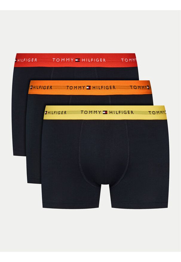 TOMMY HILFIGER - Tommy Hilfiger Komplet 3 par bokserek UM0UM02763 Czarny. Kolor: czarny. Materiał: bawełna