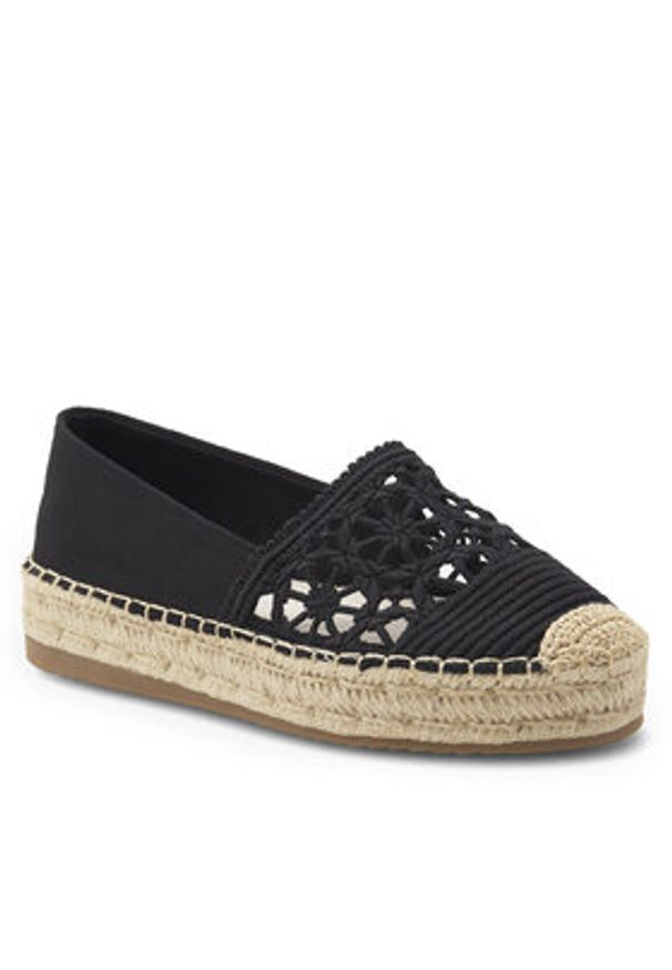 Jenny Fairy Espadryle WSS21119-01 Czarny. Kolor: czarny. Materiał: materiał