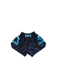 MANTO - Spodeki do Muay Thai męskie Manto Dual. Kolor: czarny, niebieski, wielokolorowy