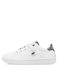 Beverly Hills Polo Club Sneakersy V12-762(IV)DZ Biały. Kolor: biały. Materiał: skóra #8