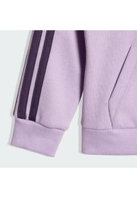 Adidas - Zestaw Essentials Joggers Kids. Okazja: na uczelnię. Kolor: fioletowy, różowy, wielokolorowy. Materiał: dresówka, materiał. Styl: młodzieżowy, sportowy #2