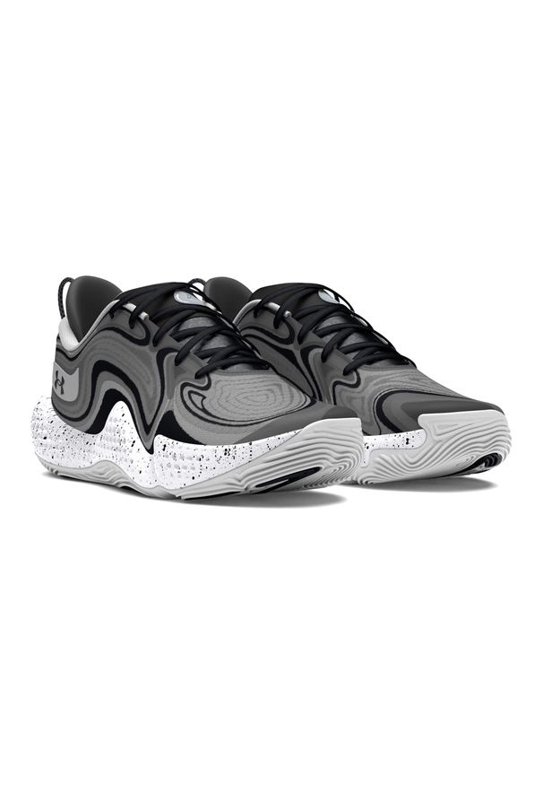 Buty koszykarskie Under Armour Spawn 6. Kolor: szary. Sport: koszykówka