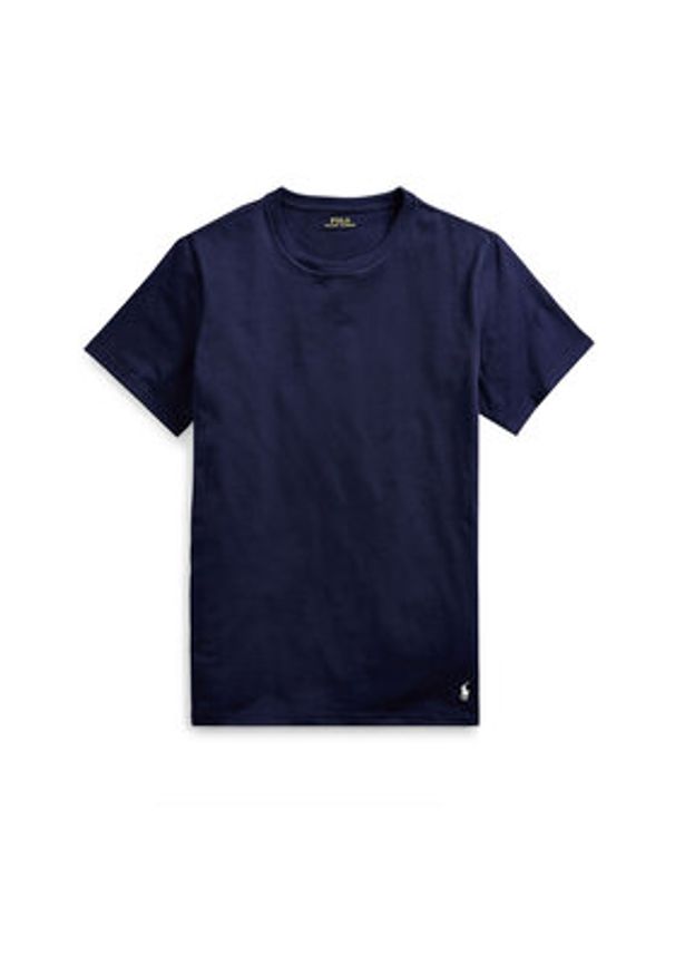 Polo Ralph Lauren Komplet 2 t-shirtów Core Replen 714835960004 Granatowy Slim Fit. Typ kołnierza: polo. Kolor: niebieski. Materiał: bawełna