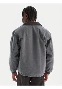 Quiksilver Kurtka jeansowa Shaper Pad EQYJK04174 Szary Regular Fit. Kolor: szary. Materiał: bawełna #3