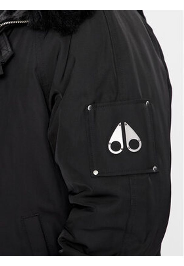 Moose Knuckles Kurtka bomber Strathmore M33MB027S Czarny. Kolor: czarny. Materiał: syntetyk