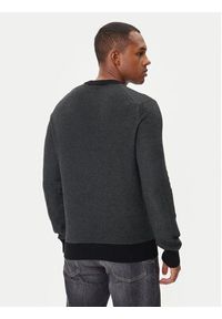 BOSS Sweter Klapok 50548673 Czarny Regular Fit. Kolor: czarny. Materiał: bawełna #5