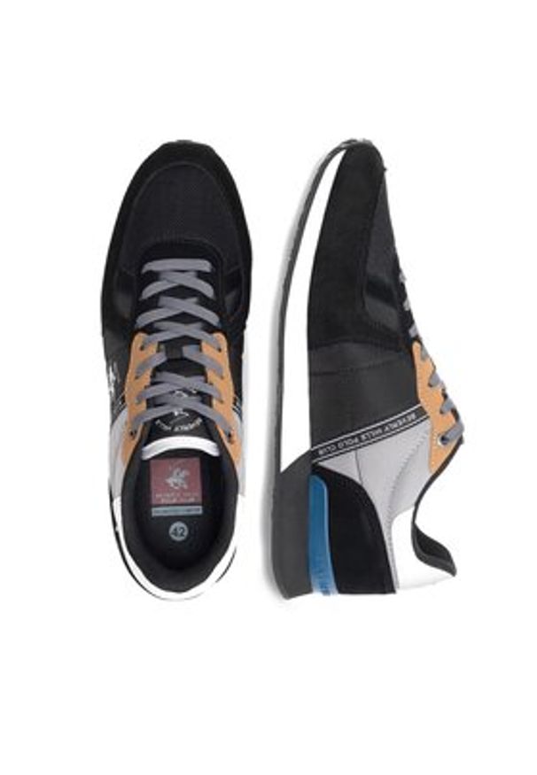 Beverly Hills Polo Club Sneakersy PEPE-01 Czarny. Kolor: czarny. Materiał: materiał