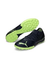 Buty piłkarskie męskie Puma Future 34 TT. Zapięcie: sznurówki. Kolor: żółty, wielokolorowy, czarny, zielony. Materiał: materiał, syntetyk. Szerokość cholewki: normalna. Sport: piłka nożna