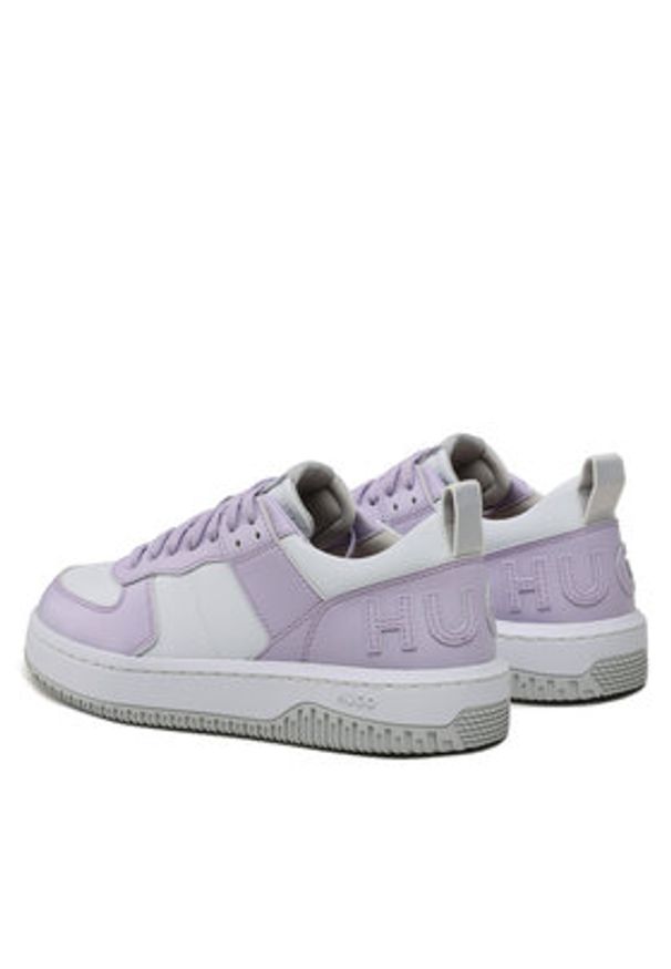 Hugo Sneakersy 50498537 Fioletowy. Kolor: fioletowy. Materiał: materiał
