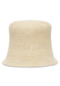 Calvin Klein Kapelusz Crochet Bucket LV04K5064G Beżowy. Kolor: beżowy. Materiał: bawełna, materiał #3