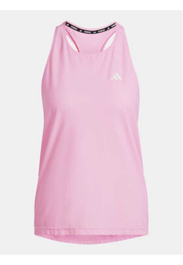Adidas - adidas Koszulka techniczna Own The Run IN2963 Różowy Regular Fit. Kolor: różowy. Materiał: syntetyk. Sport: bieganie