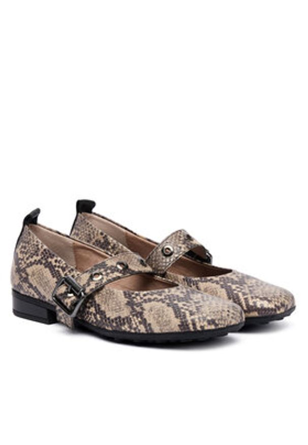 Hispanitas Półbuty HI254286 Brązowy. Kolor: brązowy. Materiał: skóra