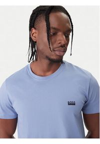 BOSS T-Shirt Rn 365 50531401 Granatowy Regular Fit. Kolor: niebieski. Materiał: bawełna #4