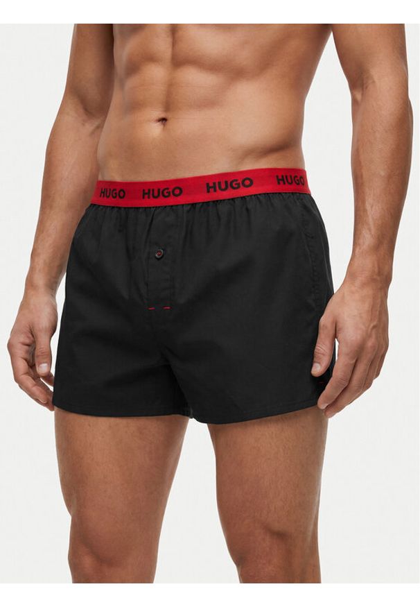 Hugo - HUGO Komplet bokserek 50532565 Kolorowy. Materiał: bawełna. Wzór: kolorowy