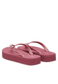 Calvin Klein Japonki Flatform Flip Flop Met Tpu HW0HW03120 Różowy. Kolor: różowy. Materiał: syntetyk #5