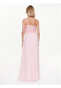 Blugirl Blumarine Sukienka wieczorowa RA3063 T3339 Różowy Regular Fit. Kolor: różowy. Materiał: wiskoza. Styl: wizytowy #4