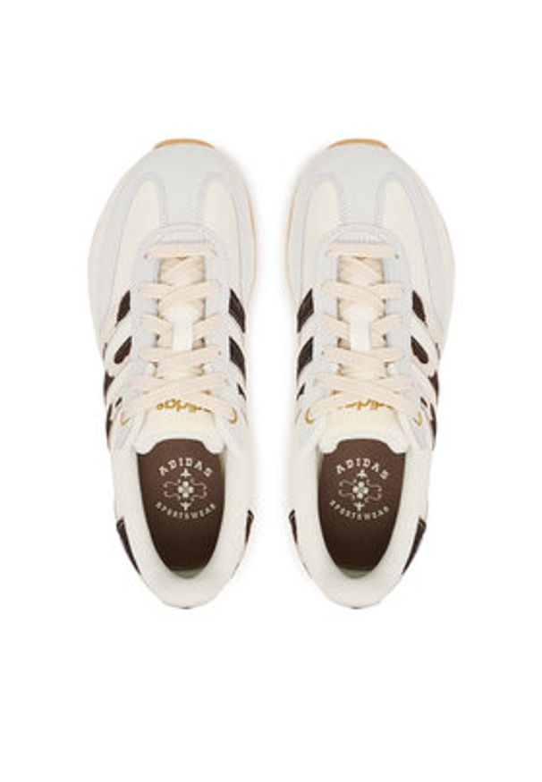 Adidas - adidas Sneakersy Run 70s 2.0 Shoes JP6160 Écru. Materiał: skóra. Sport: bieganie