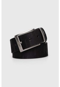Karl Lagerfeld pasek dwustronny męski kolor czarny. Kolor: czarny #1