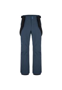 MEN'S HEALTH - LOAP Lupoun męskie spodnie softshell na narty, L. Kolor: fioletowy. Materiał: softshell. Długość: długie. Sport: narciarstwo #1