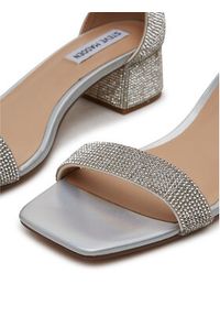 Steve Madden Sandały Gena-R SM11003580 Srebrny. Kolor: srebrny. Materiał: materiał