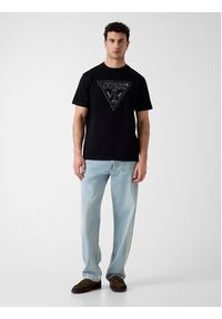 Guess T-Shirt 181622 Czarny Classic Fit. Kolor: czarny #4