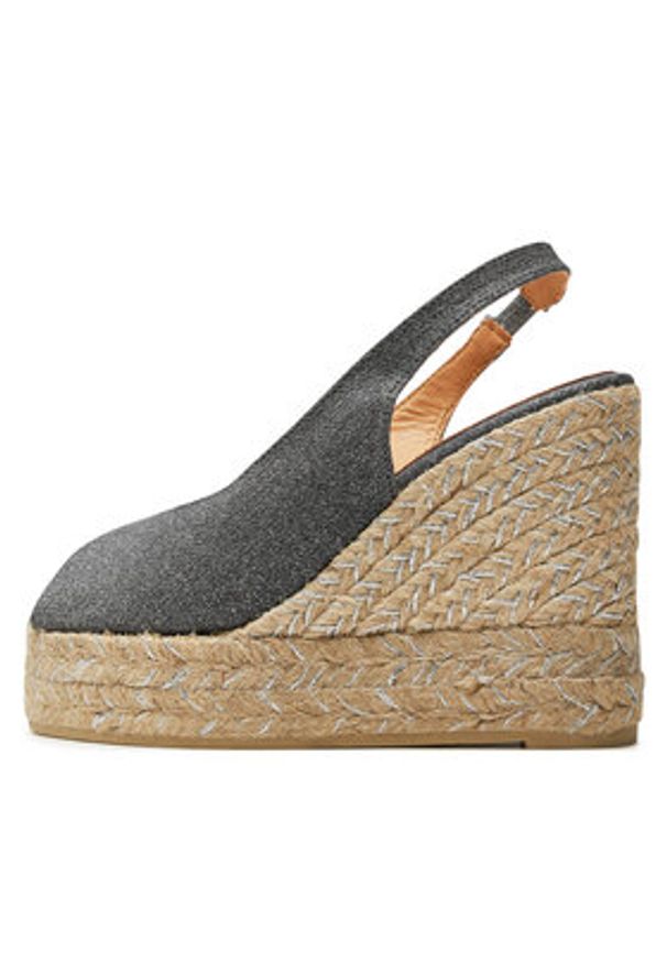 Castañer Espadryle Barbara/8Ed/032 023409 Szary. Kolor: szary. Materiał: materiał
