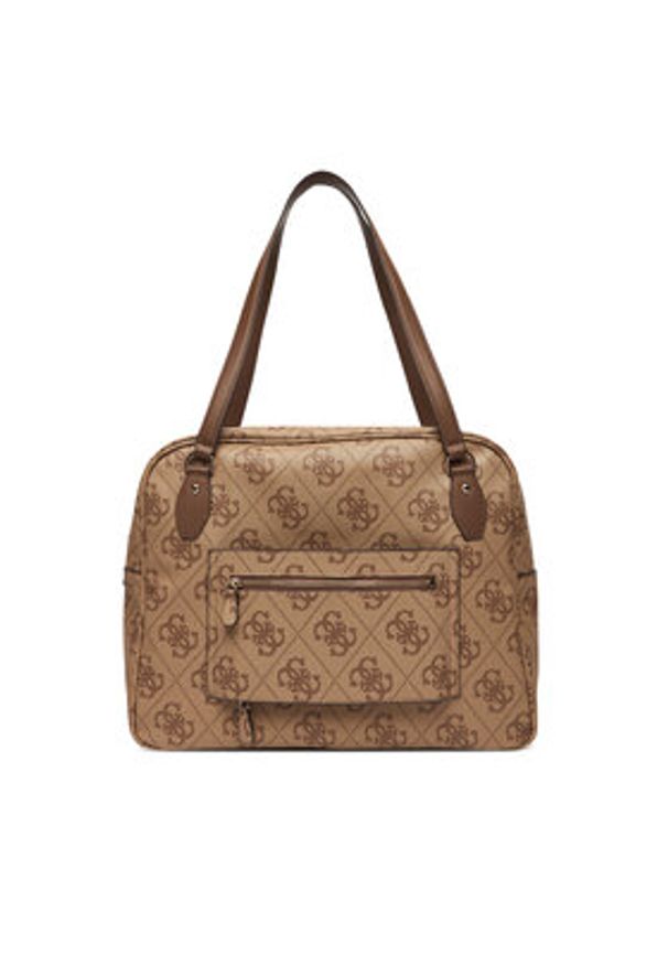 Guess Torba Berta Travel TWOB86 88916 Brązowy. Kolor: brązowy. Materiał: skóra