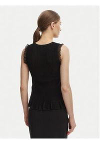 Rinascimento Top CFM0012241003 Czarny Slim Fit. Kolor: czarny. Materiał: syntetyk #4