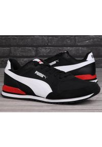 Buty męskie sportowe do chodzenia Puma ST RUNNER V3 MESH. Kolor: czerwony, wielokolorowy, czarny. Materiał: mesh. Sport: turystyka piesza