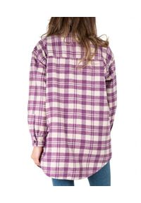Lee - LEE 90S WORKWEAR OVERSHIRT DAMSKA KOSZULA DARK PLUM L46VAU33 112321189 #7