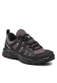 salomon - Salomon Trekkingi X Braze Gtx GORE-TEX L47180700 Szary. Kolor: szary. Materiał: materiał #5