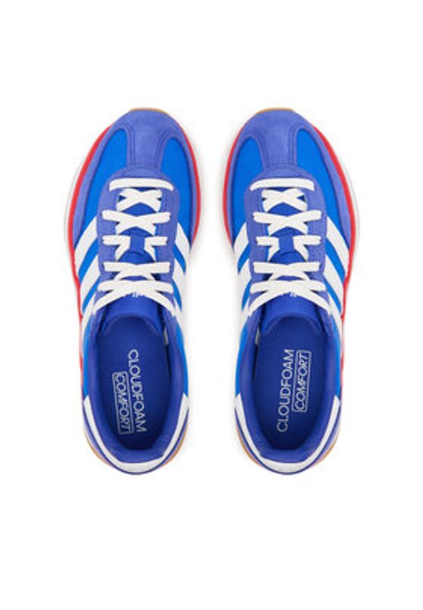 Adidas - adidas Sneakersy RUN 70s 2.0 JS5032 Niebieski. Kolor: niebieski. Materiał: materiał. Sport: bieganie