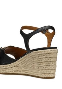 Geox Espadryle D Panarea D55UYB 00046 C9999 Czarny. Kolor: czarny. Materiał: skóra #3