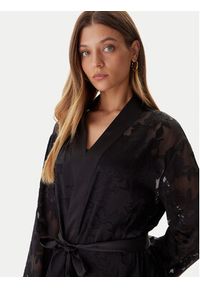 Guess Szlafrok O5BX11 W4700 Czarny. Kolor: czarny. Materiał: syntetyk #4