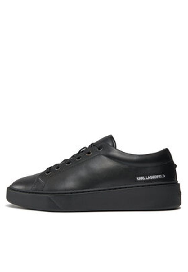 Karl Lagerfeld - KARL LAGERFELD Sneakersy KL53320A Czarny. Kolor: czarny. Materiał: skóra
