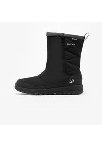 quechua - Śniegowce turystyczne męskie Quechua NH100 zamek. Zapięcie: zamek. Kolor: czarny. Sezon: zima. Sport: turystyka piesza #1