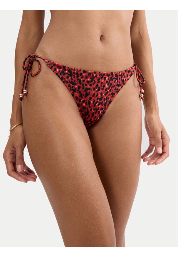 Triumph Dół od bikini Midnight Swim 10226466 Brązowy. Kolor: brązowy. Materiał: syntetyk