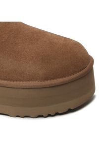 Ugg Śniegowce W Classic Mini Platform 1134991 Brązowy. Kolor: brązowy. Materiał: skóra. Obcas: na platformie